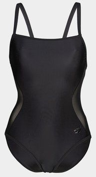 Купальник закритий для жінок Arena MESH PANELS SWIMSUIT CLOSED BA чорний Жін 44 00000033507