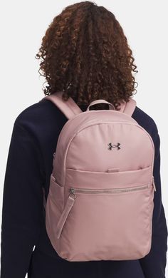 Рюкзак Under Armour Studio Campus BP 19,5L розовый женский 28 х 40,5 х 15 см (1384675-673) 1384675-673