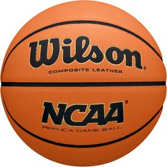 М'яч баскетбольний Wilson NCAA EVO NXT REPLICA BSKT Orange size 7 WZ2007701XB7