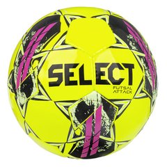 М'яч для футзалу Select Futsal Attack v22 (426) жовт/рожев, розмір 4 107346-426
