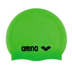 Шапка для плавання Arena CLASSIC SILICONE JR зелений Діт OSFM 00000018953