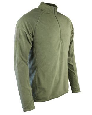 Фліс тактичний KOMBAT UK Alpha Mid-Layer Fleece (kb-amlf-olgr-s) kb-amlf-olgr-s