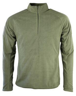 Фліс тактичний KOMBAT UK Alpha Mid-Layer Fleece (kb-amlf-olgr-s) kb-amlf-olgr-s