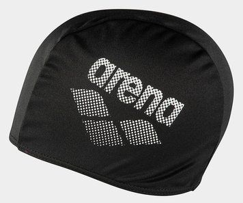 Шапка для плавання Arena POLYESTER II чорний Уні OFSM 002467-500