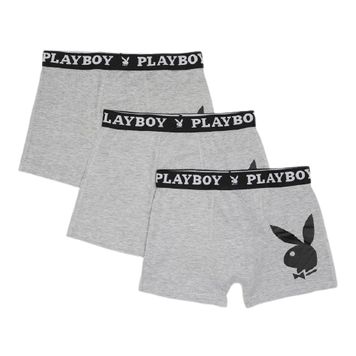 Набір з 3 труси-боксери Playboy ANNYA PLAYBOY BOXERSHORT сірий Чол S ANNYA-36