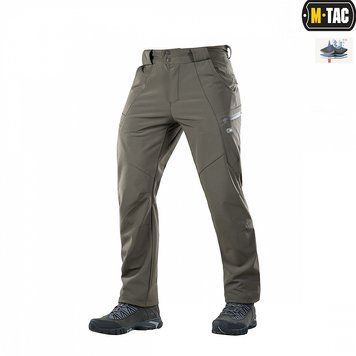 Брюки тактические M-Tac Soft Shell Winter размер M (20306001-M) 20306001-M