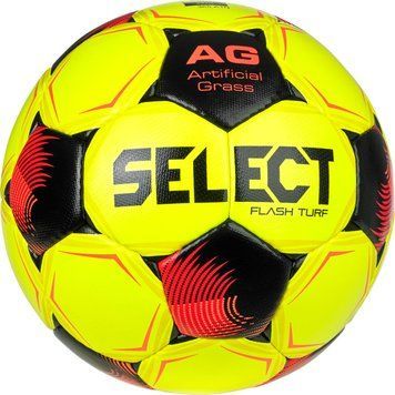 Футбольный мяч Select Flash Turf Fifa v26 желтый, красный 5 057501-008