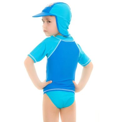 Топ сонцезахисний для хлопців Aqua Speed ​​SURF-CLUB T-SHIRT 2022 синій, блакитний Діт 110см 00000015757