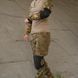 Комплект наколінники + налокітники Кіборг чорний k1026 фото 17