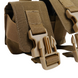 Тактичний підсумок під 2 гранати KIBORG GU Double Mag Pouch Coyote k4073 фото 20