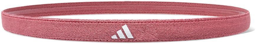 Пов'язки на голову Adidas Hairbands 3pk бордовий, рожевий, бежевий Жін One Size 00000035654
