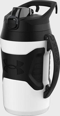 Пляшка Under Armour Playmaker Jug 64oz чорний, білий 1900 мл UA70020-WH