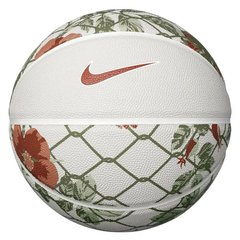 мяч баскетбольный Nike BASKETBALL 8P PRM ENERGY DEFLATED LT OREWOOD черный, розовый Уни 7 00000029783