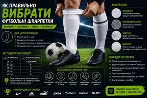 Як правильно вибрати футбольні шкарпетки: матеріали, особливості, розміри та поради для максимального комфорту