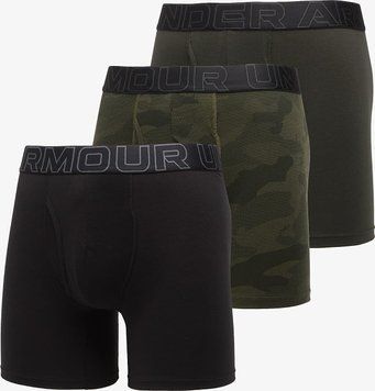 Труси Under Armour PERFORMANCE COTTON - PRINT 6 чорний MD 1383890-392