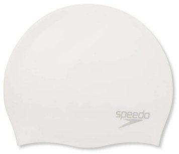 Шапка для плавання Speedo MOULDED SILC CAP AF/AM/AU білий Уні One Size 8-7098417614