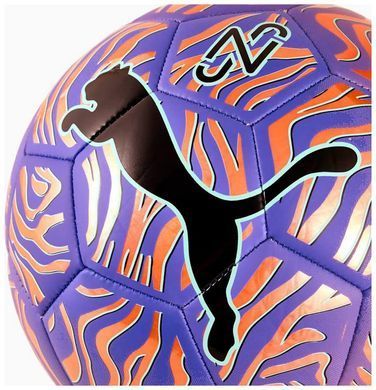 М'яч футбольний Puma NEYMAR JR Graphic ball фіолетовий, помаранчевий Уні 4 084678-01