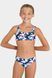 Купальник для девочек Arena TIE AND DYE BIKINI TOP белый, синий, мультиколор Дет 116см 006206-500 фото 3