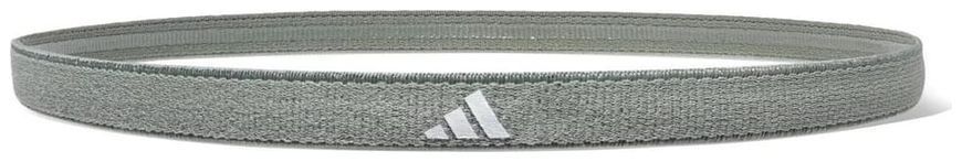 Пов'язки на голову Adidas Hairbands 3pk зелений, темно-сірий, сірий Уні One Size 00000035656