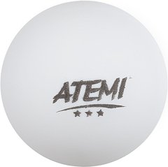 Мяч для настольного тенниса Atemi 3* (White) at-003_1