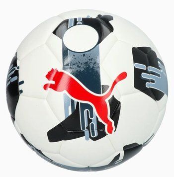 М'яч футбольний Puma Orbita 3 TB (FIFA Quality) білий, чорний, червоний 5 (084324-02) 084324-02