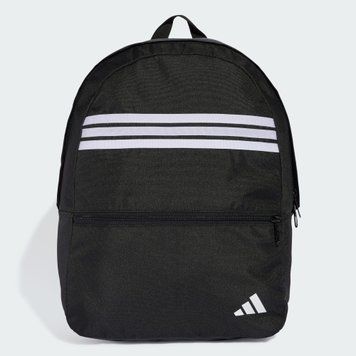 Рюкзак Adidas CLASSIC BACK-TO-SCHOOL STRIPES BACKPACK 27.5L чорний, білий Уні 15x31x44 см JD9564