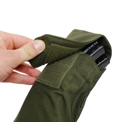 Тактичний підсумок під 2 магазина KIBORG GU Double Mag Pouch Khaki k4082