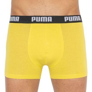 Труси-боксери Puma BASIC BOXER 2P сірий, жовтий Чол XL 521015001-006