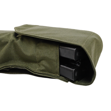 Тактичний підсумок під 2 магазина KIBORG GU Double Mag Pouch Khaki k4082