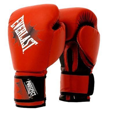 Боксерские перчатки Everlast PROSPECT GLOVES красный, черный Дет 8 унций 820260-70-4