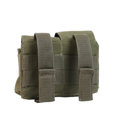 Тактичний підсумок під 2 гранати KIBORG GU Double Mag Pouch Khaki 4072