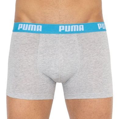 Труси-боксери Puma BASIC BOXER 2P сірий, жовтий Чол XL 521015001-006