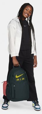 Рюкзак Nike Y NK ELMNTL BKPK-NK AIR 20L черный, желтый, бордовый Дет 46х30х13 см DR6089-328