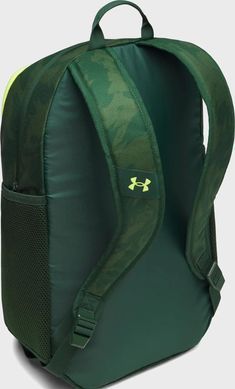 Рюкзак UA Hustle Sport 6.0 Backpack 26L зелений 32 х 47 х 19 см 6000397-301