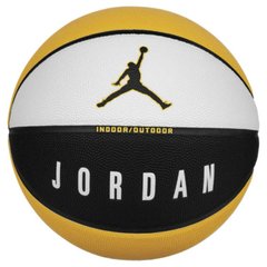 Мяч баскетбольный Nike JORDAN ULTIMATE 2.0 8P DEFLATED белый, черный, желтый Уни 7 00000029785