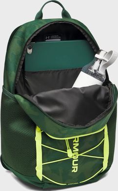 Рюкзак UA Hustle Sport 6.0 Backpack 26L зелений 32 х 47 х 19 см 6000397-301