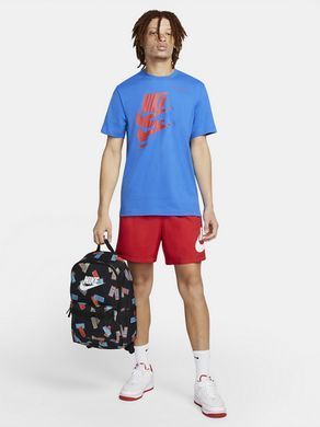 Рюкзак Nike NK HERITAGE BKPK - Nike AOP 25L черный Уни 43x30,5x15 см 00000028882