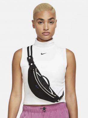 Сумка на пояс Nike NK HERITAGE S WSTPCK - RETRO 1L чорний Уні 28х8х13 см (DR6266-010) DR6266-010