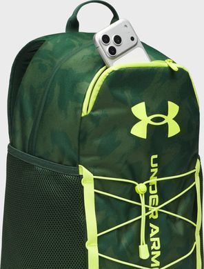 Рюкзак UA Hustle Sport 6.0 Backpack 26L зелений 32 х 47 х 19 см 6000397-301