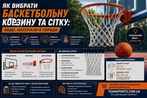 Як вибрати баскетбольну корзину та сітку: види, матеріали й поради
