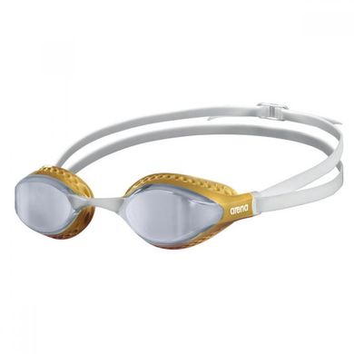 Окуляри для плавання Arena AIR-SPEED MIRROR сріблястий, золотий Уні OSFM 00000021202