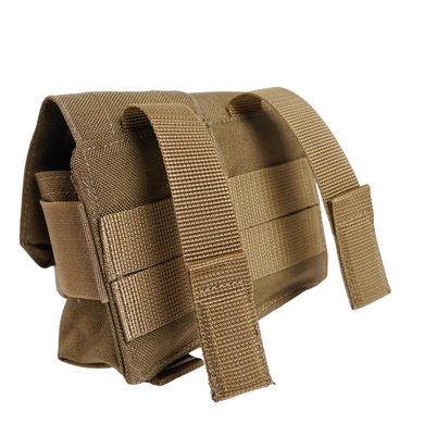 Тактичний підсумок під 2 гранати KIBORG GU Double Mag Pouch Coyote 4073