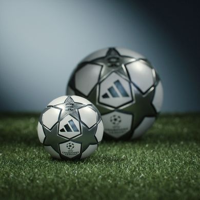Футбольный мяч Adidas UEFA Champions Mini (размер 1) JY8893, яркий cувенирный мячик 15 см JY8893
