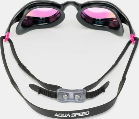 Окуляри для плавання Aqua Speed VORTEX MIRROR 8885 чорний One Size 229-79