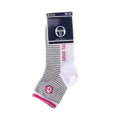 Шкарпетки Sergio Tacchini 3-pack рожевий, білий Жін 36-41 00000008241