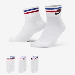 Шкарпетки Nike U NK NSW EVERYDAY ESSENTIAL AN 3PR білий Уні 46-50 00000017221