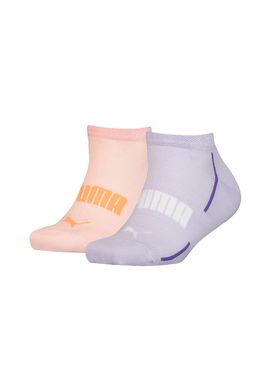 Шкарпетки Puma GIRLS MESH SNEAKER 2P фіолетовий, персиковий Діт 35-38 00000009531