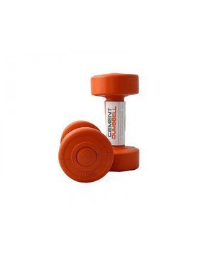 Гантели пластиковые пара LiveUp CEMENT DUMBELL (LS2003-1) LS2003-1