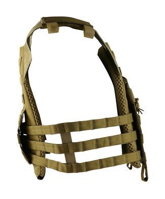 Плитоноска KOMBAT UK Buckle-tek Spec-ops Jump Plate Carrier kb-btsojpc-coy