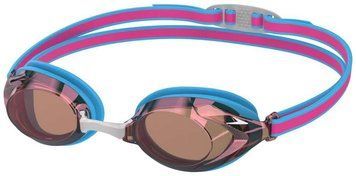 Очки для плавания Speedo JUNIOR VANQUISHER 3.0 MIRROR розовый, голубой One Size 8-00475116553